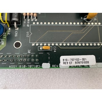 LAM Research 810-707103-001 I/O BUS CONTROL BOARD W/810-707150-001 Neuron C Module PCB